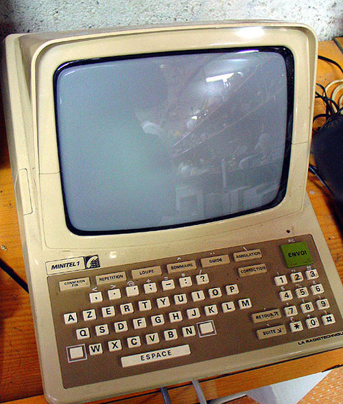 Minitel Computer in home